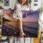 "Toile comme le soleil coule vers l'horizon"-1287418575
