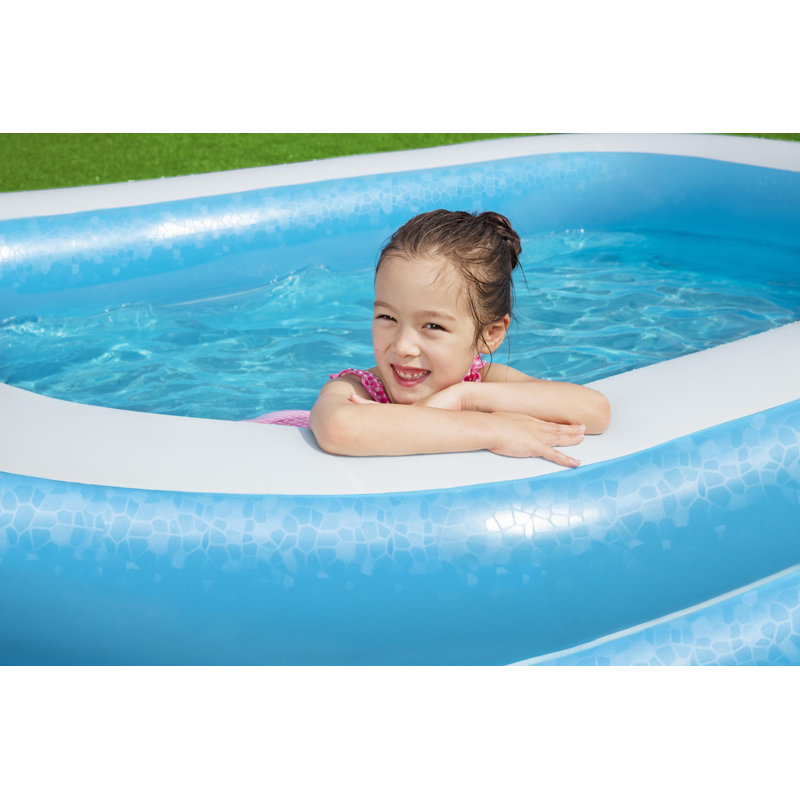 Bestway Inflatable Swimming Pool, 262cm L x 175cm W x 51cm H