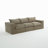 Upholstered Chenille Modular Boneless Sectional Sofa with Cushion Back– Fully Compressed, No Assembly Required-899534324-904861535-904861474
