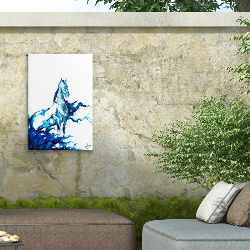Toile d'extérieur Marc Allante Poseidon, H 12 po x l 19 po