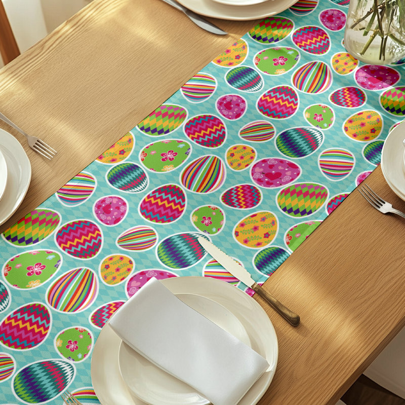 Eurich Geometric Table Runner, 108" L x 14" W
