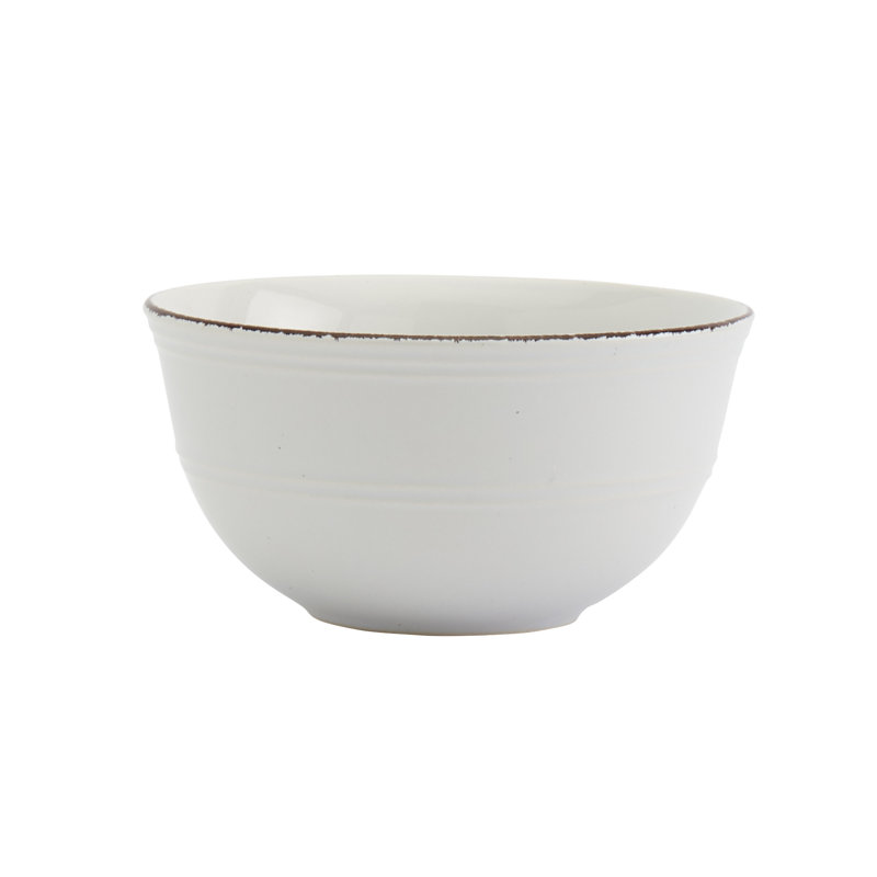 White Ceramic 12-Piece Dinnerware Set with Glossy Finish