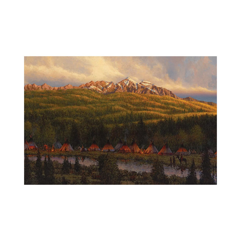 Grand Mantle by Joe Velazquez - Wrapped Canvas Print, 152.5 cm H x 101.5 cm W