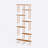 Oslo Solid Wood Bookcase, Tall Open Storage Bookshelf for Living Room and Library