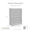 Commode 5 tiroirs Montera