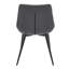 Chaise d'appoint rembourrée en bois massif Tonna-236882456