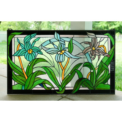 Plants & Flowers Window Panel