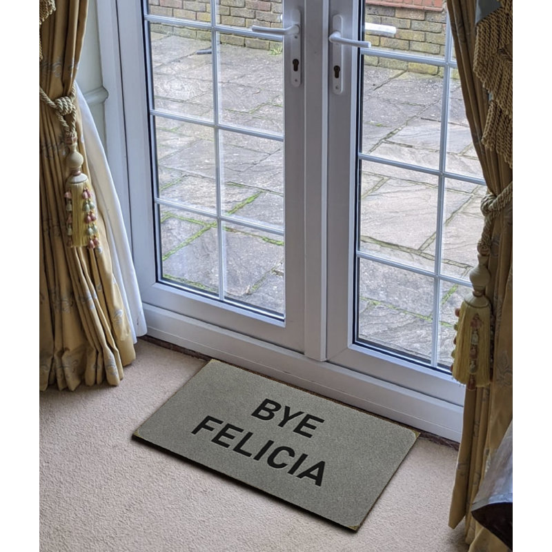 Anil Non-Slip No Pattern Doormat