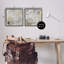 Ensemble de 2 estampes en forme de giclée encadrée brossée et discrète, design par Susan Jill-114316414-114316412