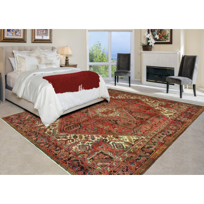 Jahad One-of-a-Kind 8'4" X 10'8" 1980s Wool Area Rug