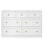 Commode 7 tiroirs pour chambre à coucher-1990267338