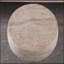 Table basse d'appoint ronde en forme de tambour, plateau en imitation travertin MgO, pour intérieur et extérieur, dimensions : 14,57 x 18,90 x H 16,54 cm