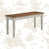 Vanilla White Base/Honey Brown Top selected