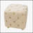 Modern Velvet Upholstered Ottoman, Exquisite Small End Table, Soft Foot Stool, Dressing Makeup Chair, Comfortable Seat for Living Room, Bedroom, Entrance-960109111