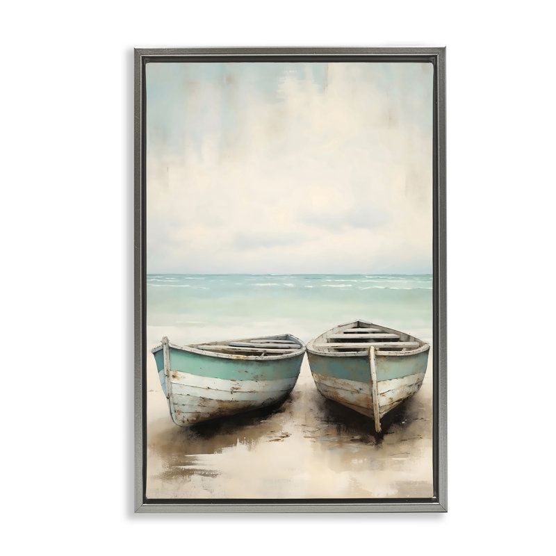 Cadre flottant patiné, par LSR Design Studio, Cadre flottant gris lustré, H 25 po x l 17 po
