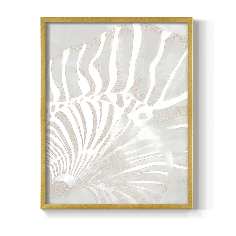 "NAUTICAL Series XXIII", H 11 po x l 9 po, Doré