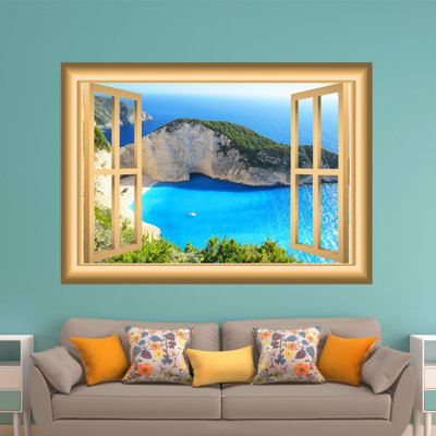 Landscape & Nature Non-Wall Damaging Wall Decal