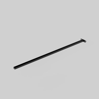 Silent iron rod at the head end
