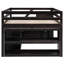 Lit mezzanine avec 3 tiroirs et bureau pratique, rétractable peu encombrant pour la vie moderne-1782003862