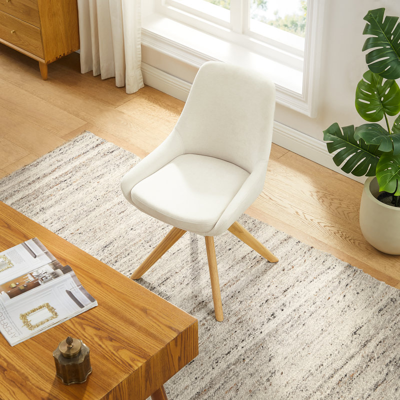 Blue Elephant Side Chair and Task Chair, Beige