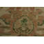 Tapis oriental brun clair / vert en laine noué à la main 6 pi 2 po x 8 pi 10 po Kellyanna