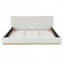 Velvet Upholstered Bed With Solid Wood Frame-1121594480