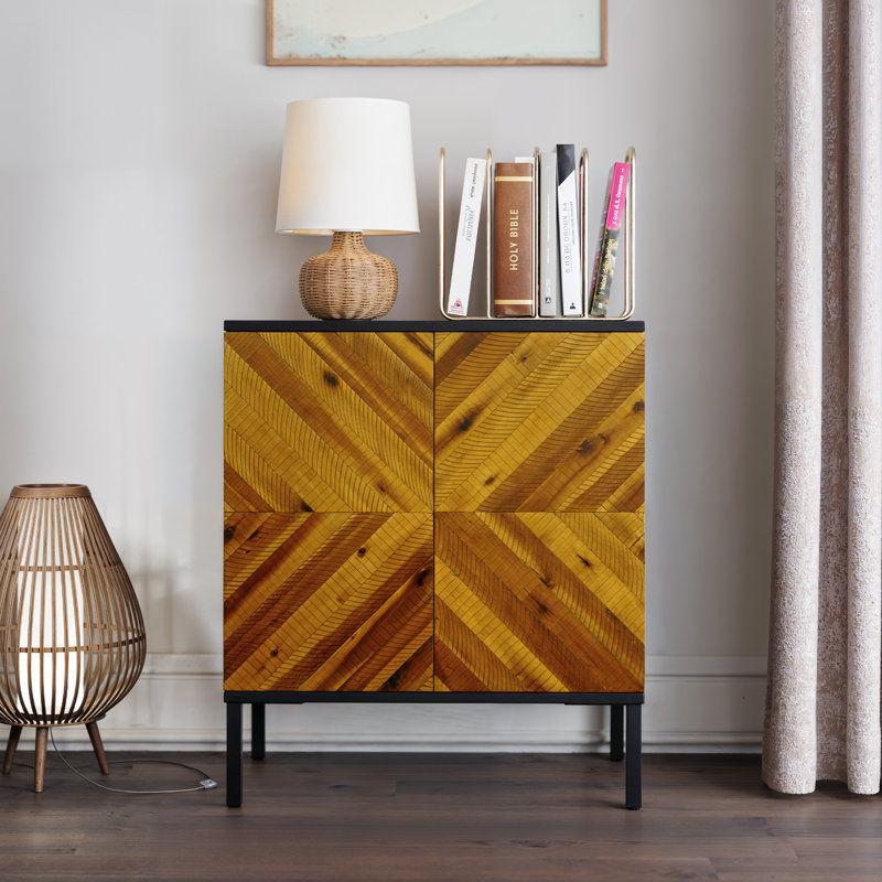 Vivian Side Board - Rustic Golden Brown