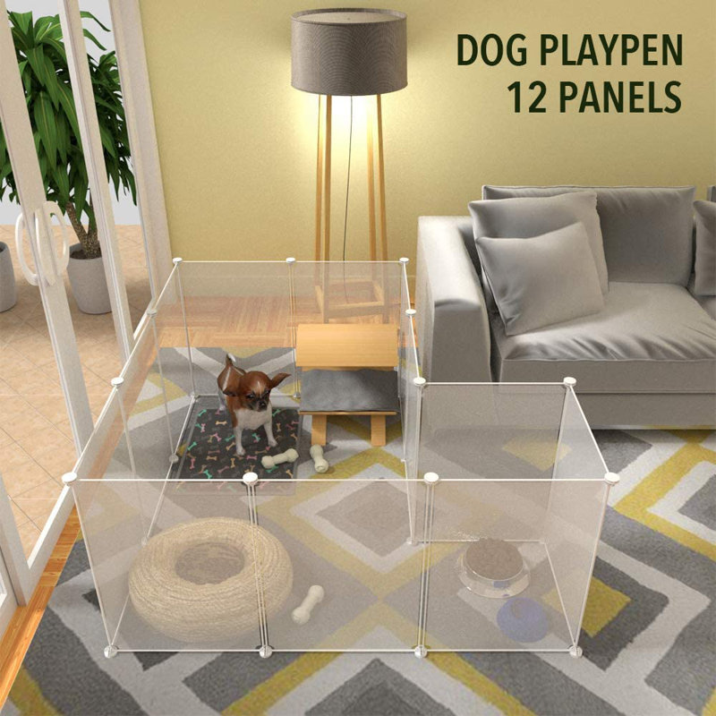 Enclos pour animaux transparent