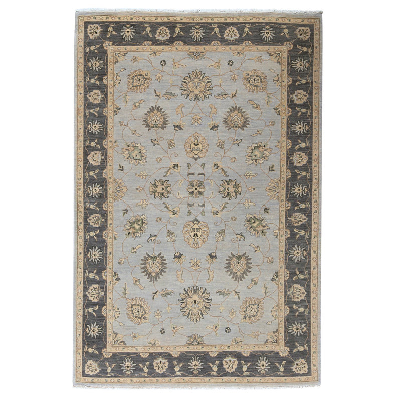 Hand Knotted Wool Oriental Indoor Rug