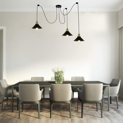 - Light Black Cone Pendant