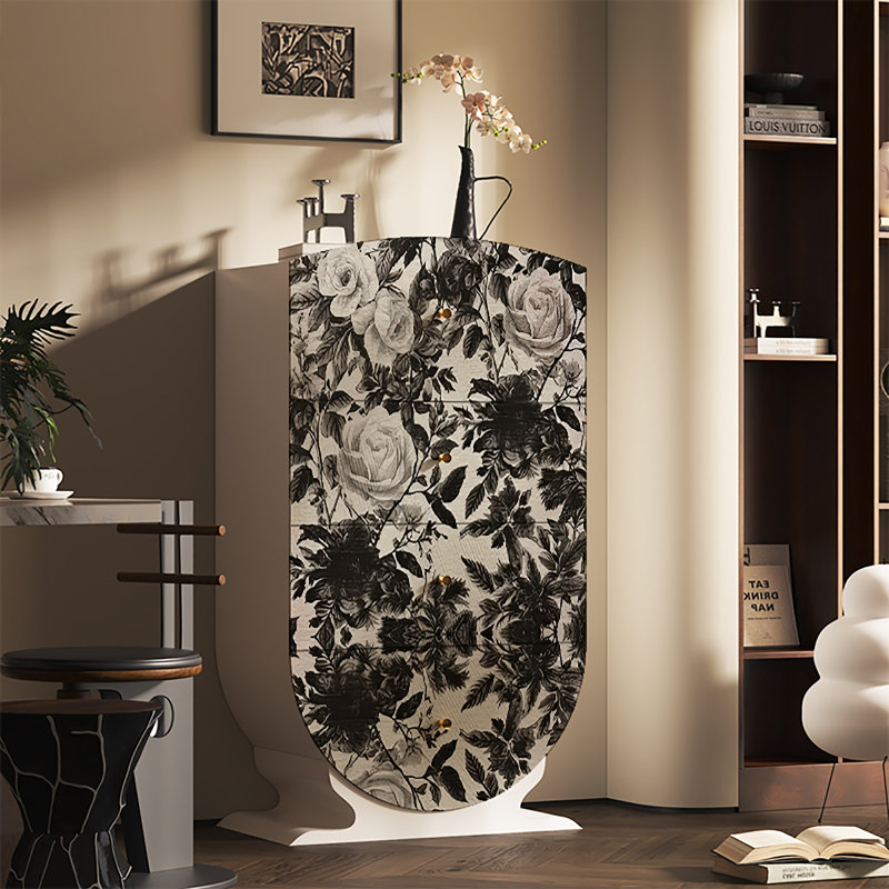 Armoire décorative American, Blanc