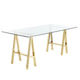 Brady Glass Desk