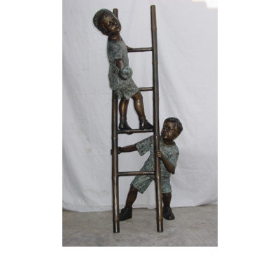 Weather Resistant UV Resistant Rust Resistant Metal Bronze Garden Statue