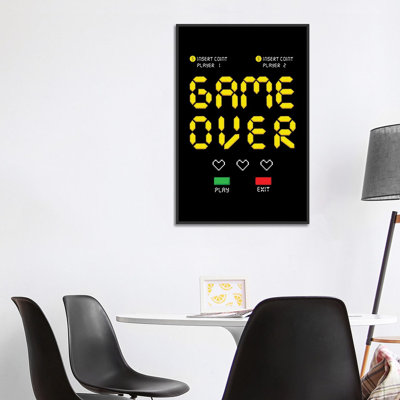 «Gaming VI», reproduction d'art sur toile encadrée