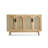 Modern Burlywood Solid Wood Sideboard