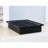 16 Inch Tall Queen Size Metal Bed Frame, Stylish For Bedroom Ambiance Black Height, Essential-1446071727