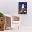 Toile épique Graffiti «Maria Von Carrot» par Gina Matarazzo, 18 po x 26 po-225860955