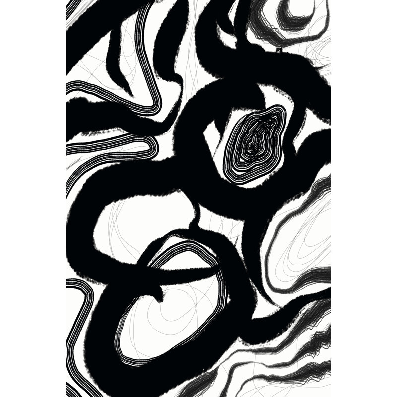 Fine Lines I by Nicholas Holman - No Frame Print on Canvas, 122cm H x 81cm W x 3.8cm D