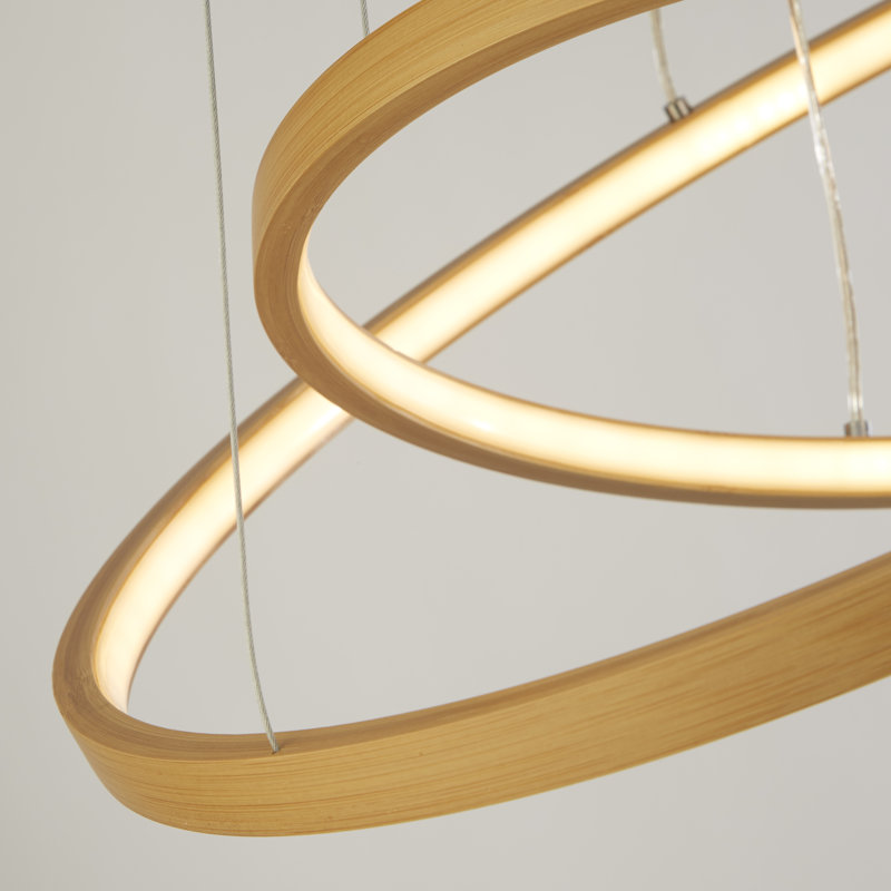 2 - Light Plated LED Pendant