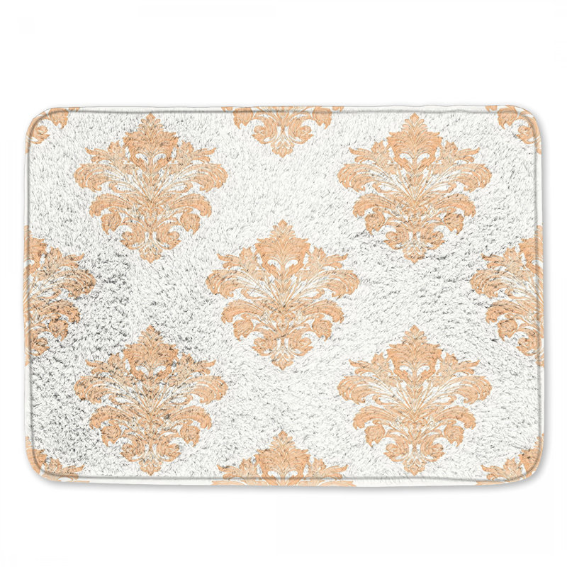 Tapis de bain Ornate, L 24 po x L 17 po