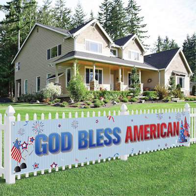Piquet de jardin Graicyn God Bless American