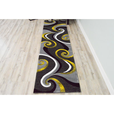 Mccampbell Performance Abstract Indoor Rug