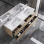 Meuble-lavabo double 72 po Dhruven-104189149