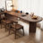 Walnut Rectangular Solid Wood desks-107286334