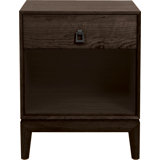 Mansfield 1 - Drawer Solid Wood Nightstand
