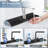 24 Inch Faucet Mat For Kitchen Sink Splash Guard, 7° Slope Silicone Sink Water Splash Guard For Kitchen Sink Area With Snap Button, Longer Sink Protectors For Kitchen Sink Sponge Holder, Black