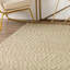 Tapis en laine crocheté à la main ivoire Amaty-536353762