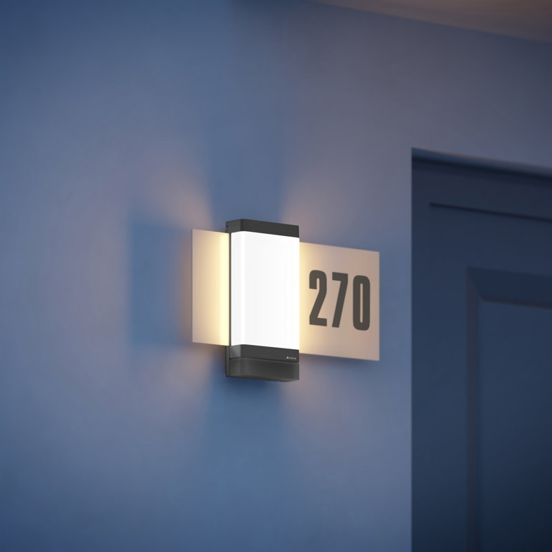 LED House Number Light L 270 SC, Motion Sensor, Settings via App