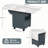 Versatile Folding Dining Table With Wheels And Storage, Ideal For Any Space