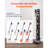 Vacuum Stand for Dyson Multi-Models Stable Storage Bracket Holder Black